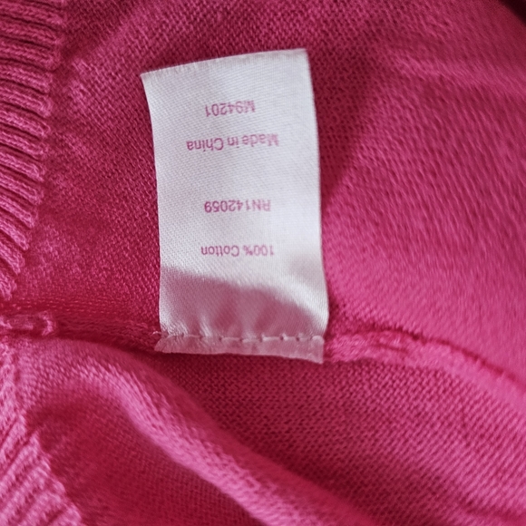 Gorgeous pink "Aloha" sweater - Picture 4 of 4